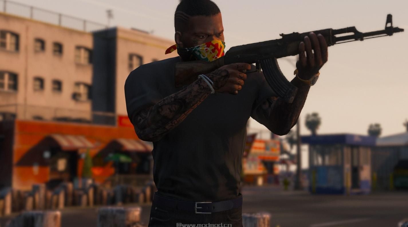 侠盗猎车手5「GTA5」Mod: 富兰克林的T恤