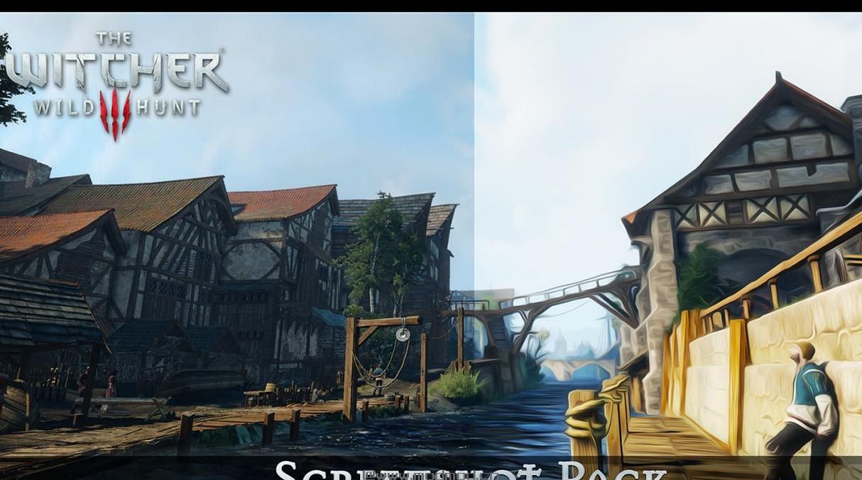 巫师3：狂猎MOD 大气壁纸包