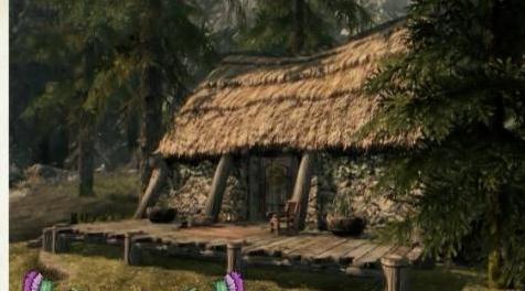 上古卷轴5：天际MOD  Thistle Cottage (水飞蓟小屋~靠近河木村的一间初心者小屋)