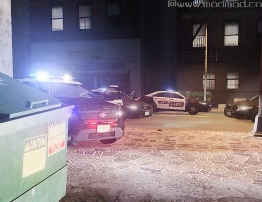 侠盗猎车手5「GTA5」Mod: 伊丽莎白警车Next Gen Pack