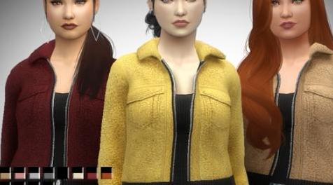 模拟人生4MOD Teddy Jacket (base game) 加壳