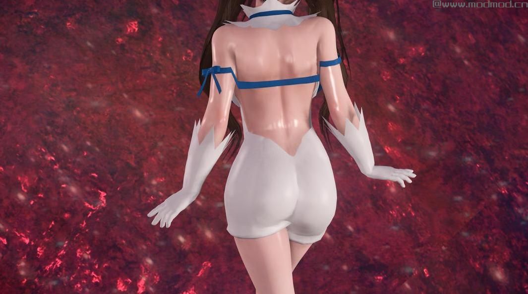 上古卷轴5：重置版MOD Hestia Outfit  -  CBBE SE  -  Bodyslide  -  Physics