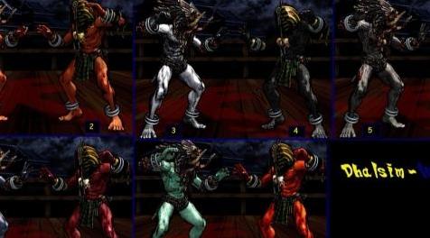 终极街霸4MOD  Ultra Dhalsim Witch Doctor Pharaoh Updated MF link