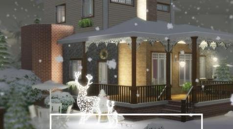 模拟人生4MOD Cozy Winter 房子
