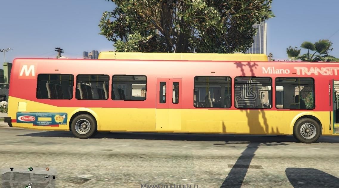 侠盗猎车手5「GTA5」Mod: Italian ATM Bus