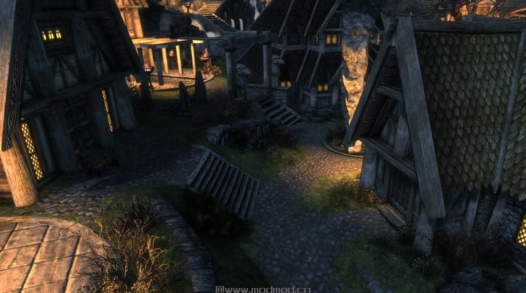 上古卷轴5：重置版MOD Zappoo的Whiterun SE新草