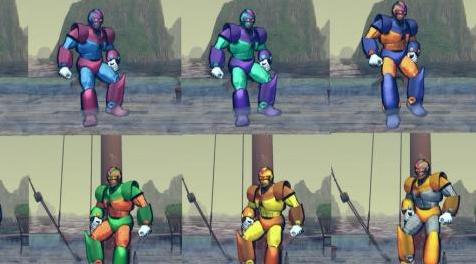 终极街霸4MOD  El Fuerte Megaman X 10 color pack