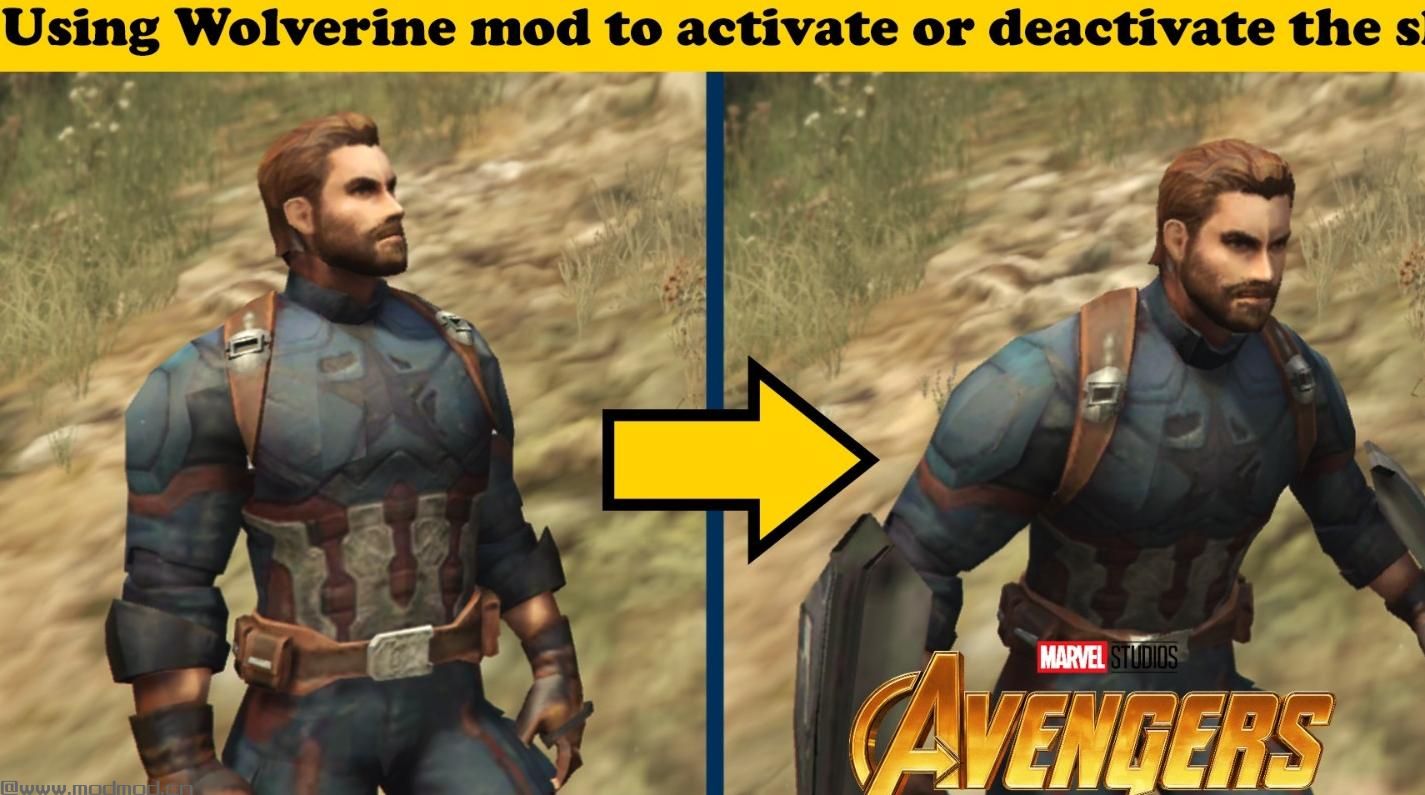 侠盗猎车手5「GTA5」Mod: Captain America (Avengers Infinity War) [Add-On]