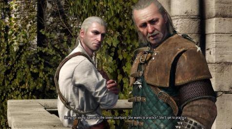 巫师3：狂猎MOD Ciri Geralt Yennefer不同的眼睛颜色