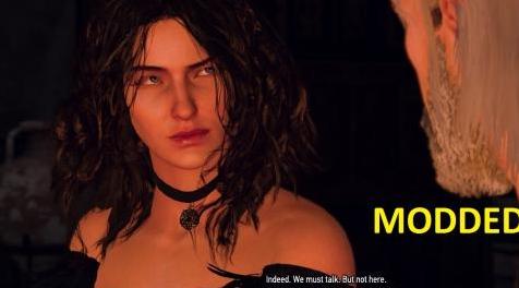 巫师3：狂猎MOD 特丽丝和叶奈法无痣无雀斑