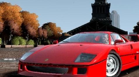 侠盗猎车手5「GTA5」Mod: 法拉利 F40 v2 custom