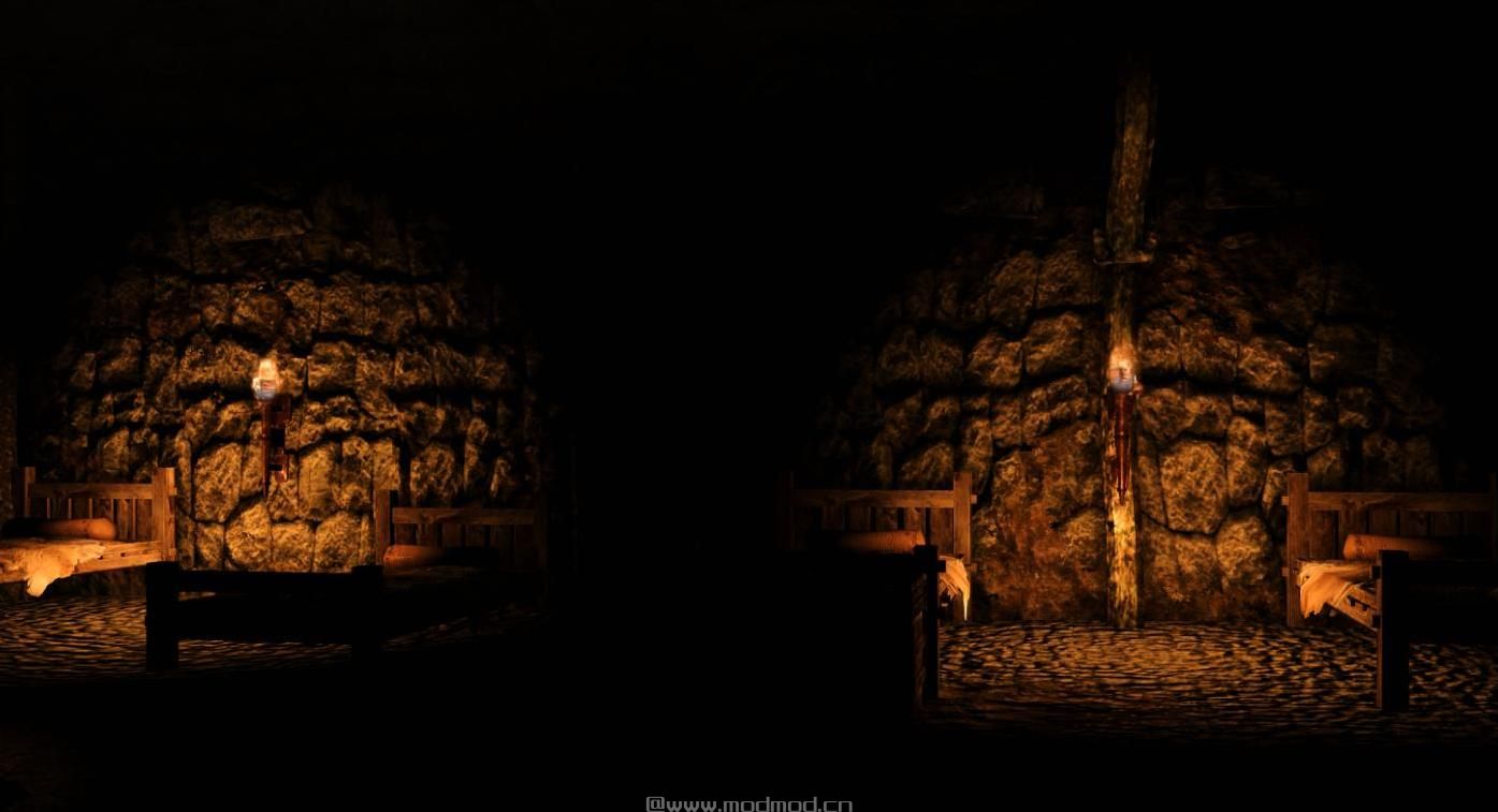 上古卷轴5：重置版MOD 电影火灾效果2 HD-SSE