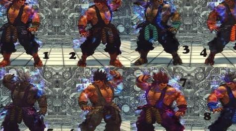 终极街霸4MOD  USFIV Oni Akuma 10 color pack
