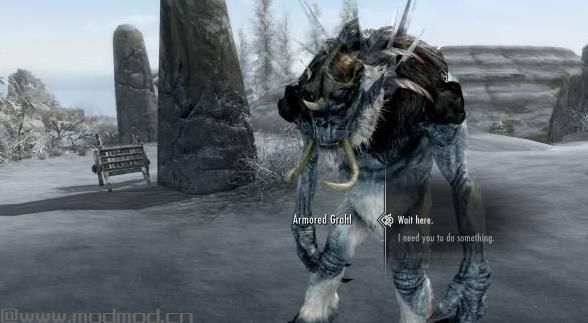 上古卷轴5：重置版MOD 冰巨MOD