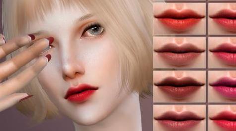 模拟人生4MOD Bobur Lipstick 63 口红