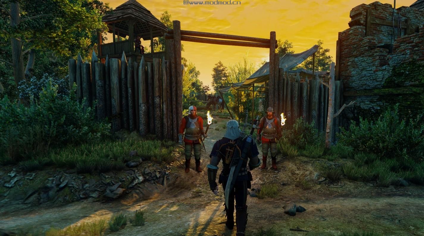 巫师3：狂猎MOD SmeaGhoul光照MOD增强器