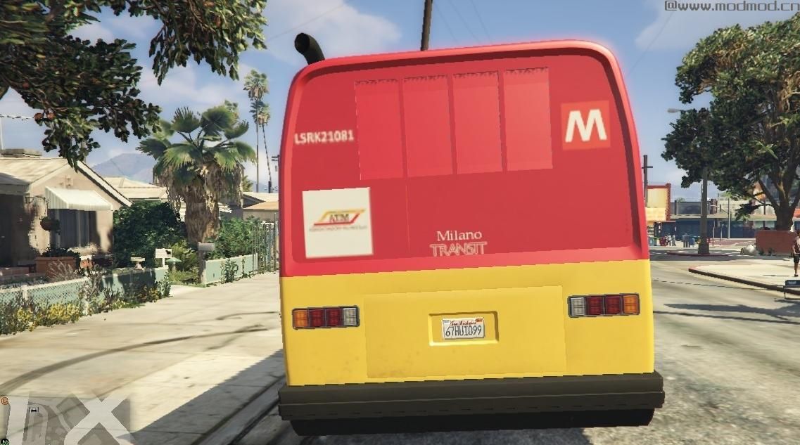 侠盗猎车手5「GTA5」Mod: Italian ATM Bus