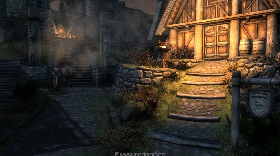 上古卷轴5：重置版MOD Zappoo的Whiterun SE新草