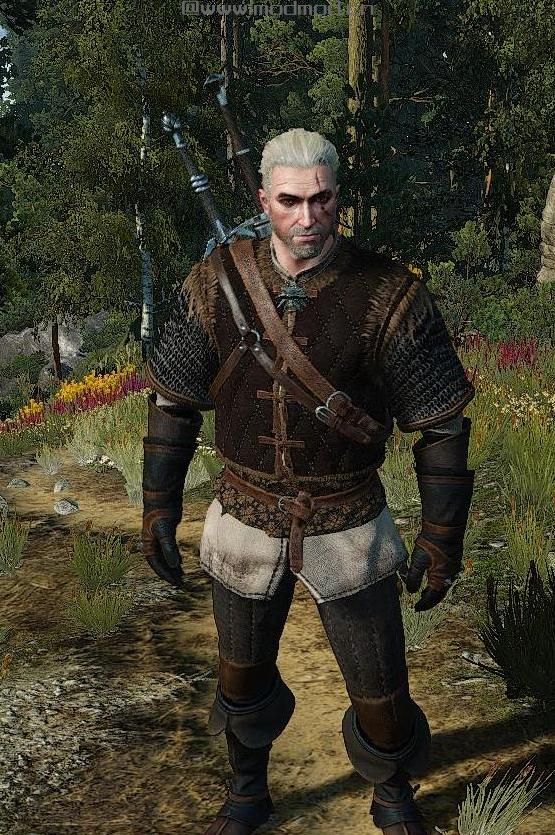 巫师3：狂猎MOD Skellige软甲重新处理