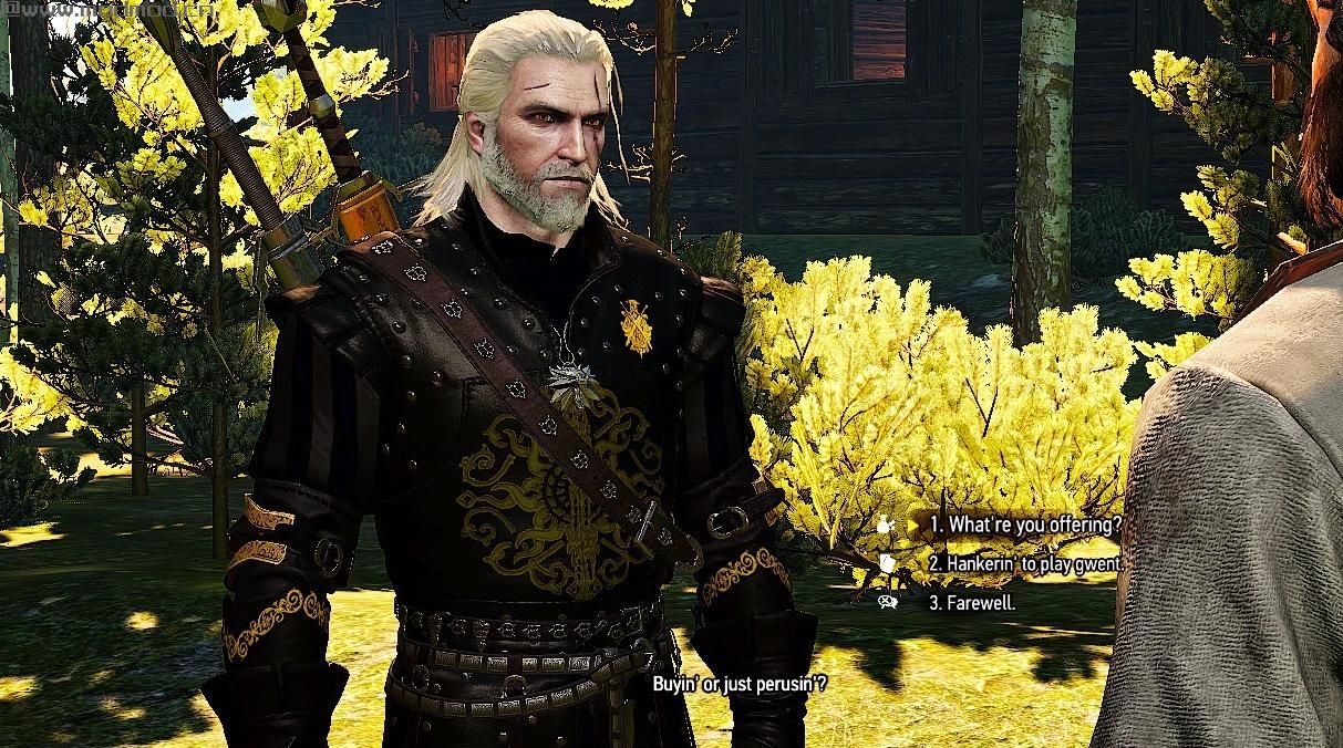 巫师3：狂猎MOD Nilfgaardian盔甲（新月套）
