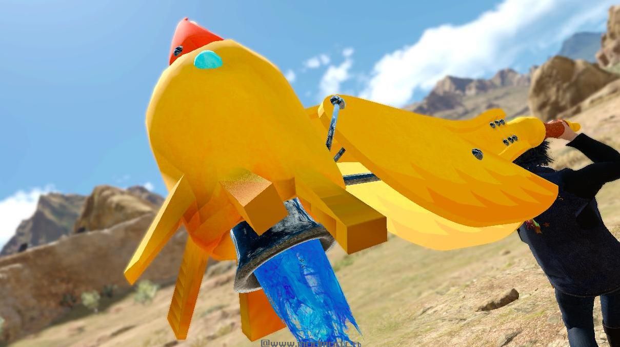 最终幻想15MOD Chocobo Hammer (For Chocobo Hunter Noct）