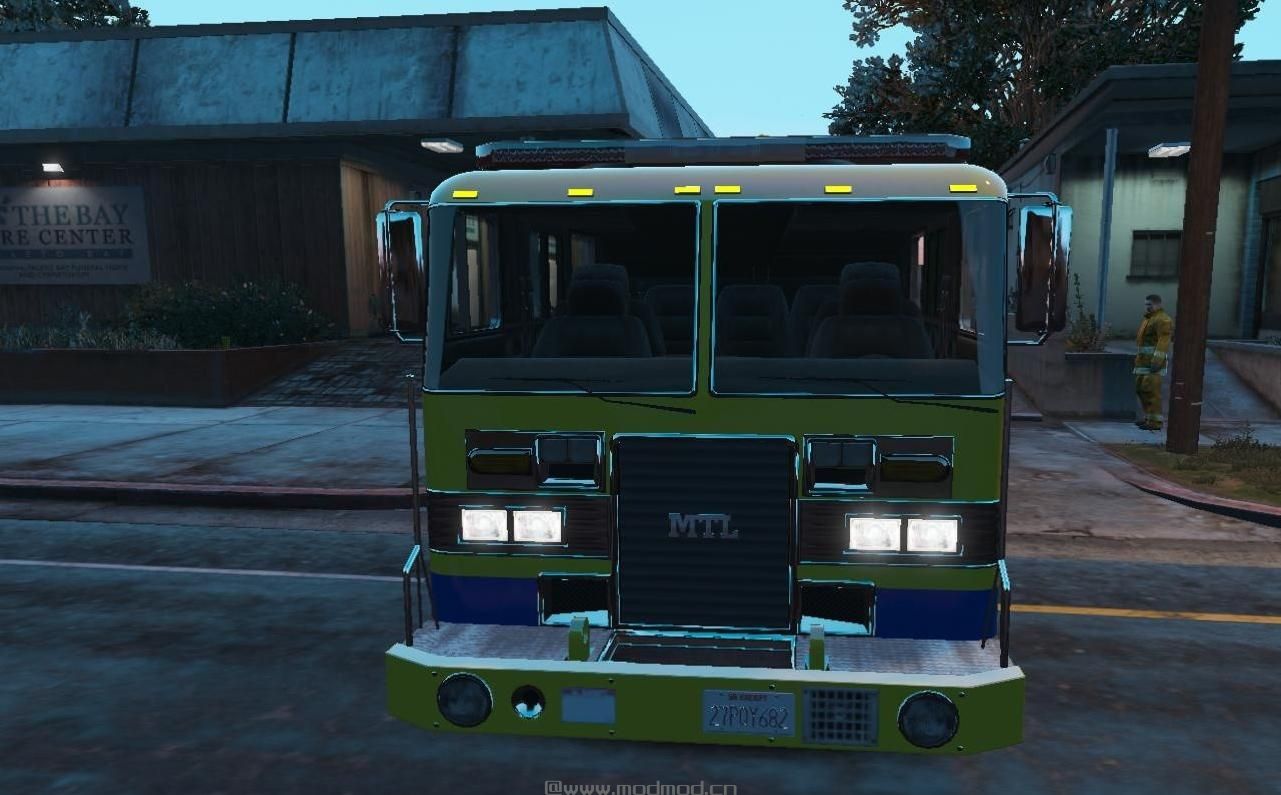侠盗猎车手5「GTA5」Mod: Blaine County Fire Truck