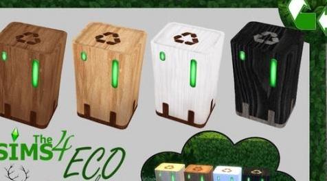 模拟人生4MOD NANOCAN Wood Recolor ECO 木材重新着色