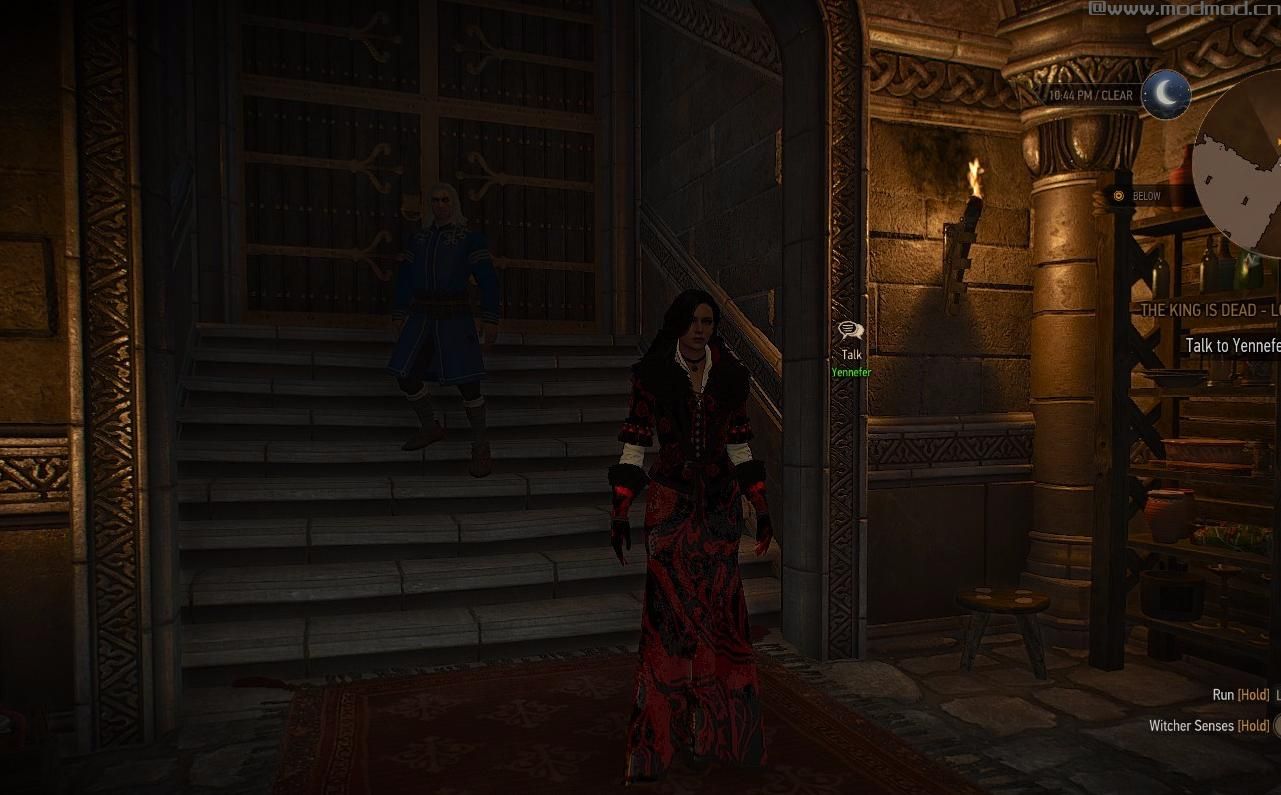 巫师3：狂猎MOD Yennefer 重塑服装