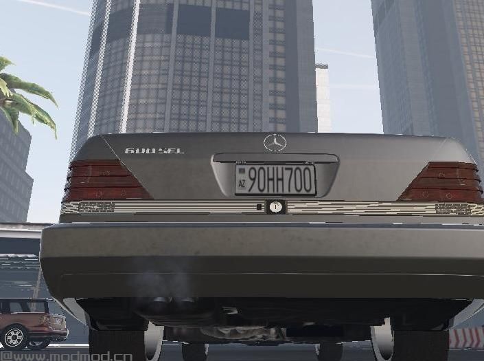 侠盗猎车手5「GTA5」Mod: Azerbaijan License Plate [replace]