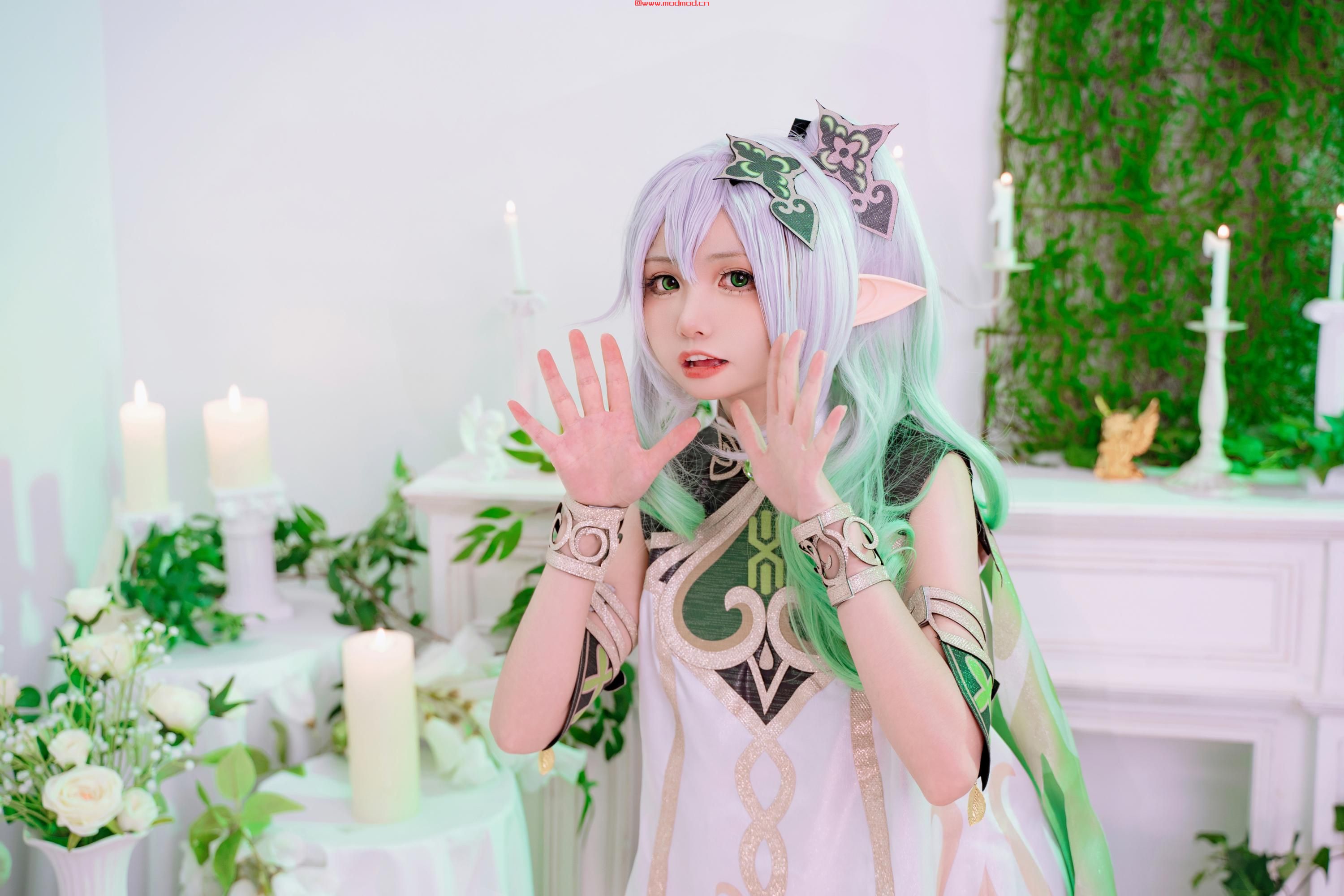 原神小草神纳西妲COS图片