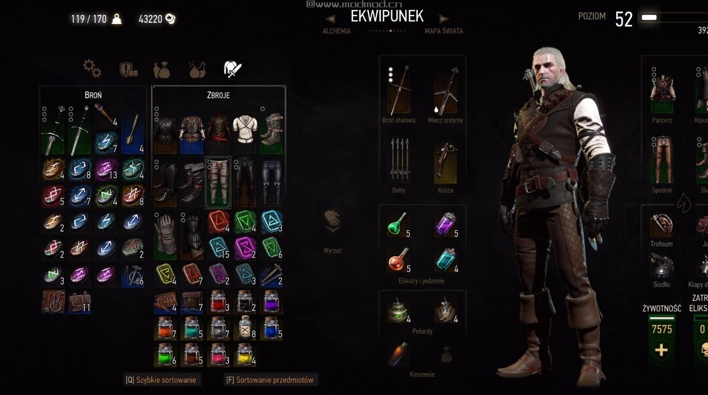 巫师3：狂猎MOD Witcher 3 Vanilla HoS BaW 100 percent save file NG READY（存档）