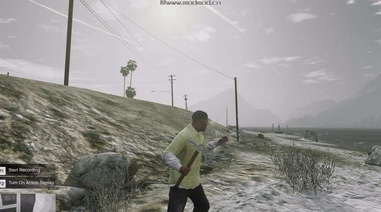 侠盗猎车手5「GTA5」Mod: 战斧16世纪为斧头