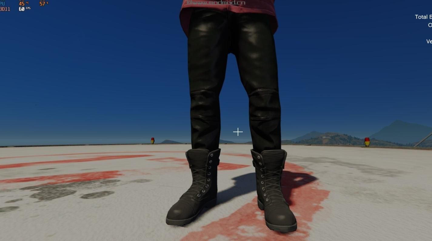侠盗猎车手5「GTA5」Mod: New Boots And Pants For Trevor