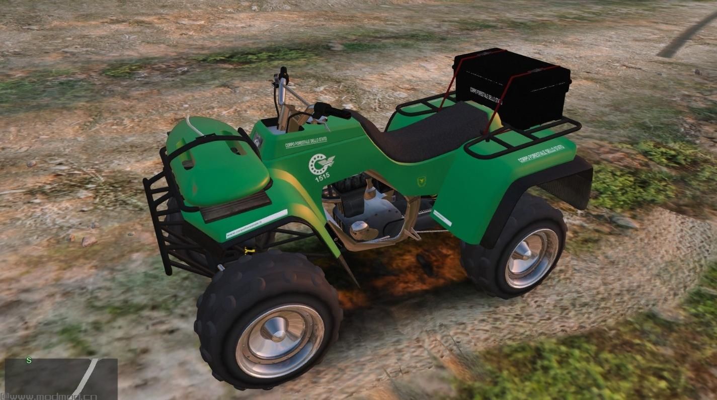 侠盗猎车手5「GTA5」Mod: Quad Corpo Forestale dello Stato