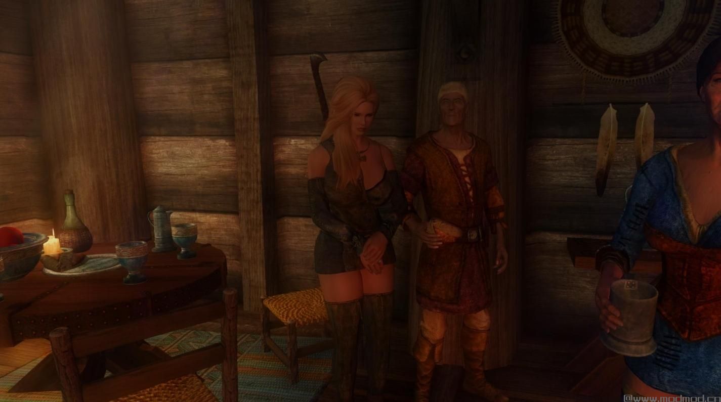 上古卷轴5：重置版MOD Evangeline  - 自定义之声Breton Spellsword