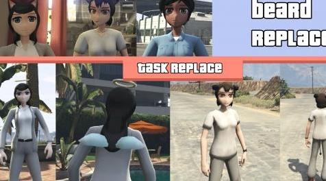 侠盗猎车手5「GTA5」Mod: moedesu包装【日本式性感皮肤】