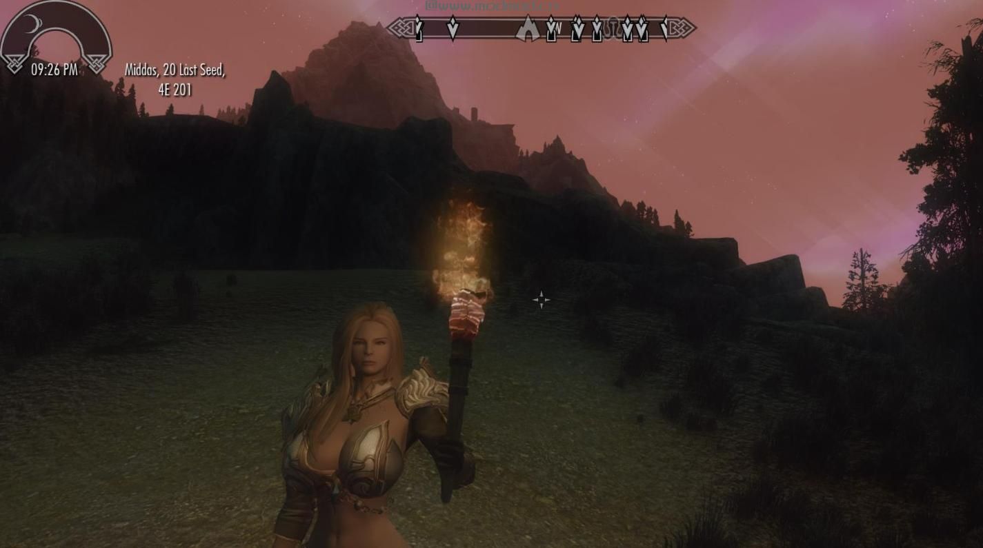 上古卷轴5：重置版MOD Evangeline  - 自定义之声Breton Spellsword