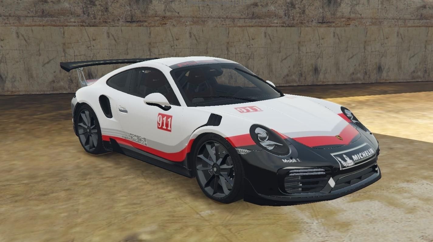 侠盗猎车手5「GTA5」Mod:  保时捷赛车设计