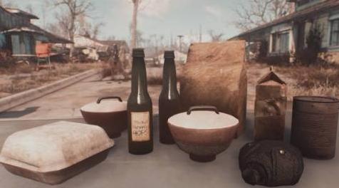 辐射4MOD Vegetarian Food and Recipes  素食和食谱