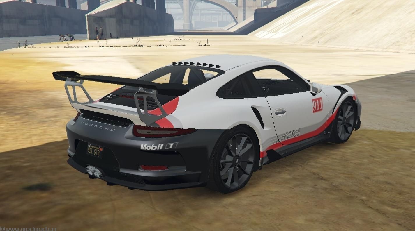 侠盗猎车手5「GTA5」Mod:  保时捷赛车设计