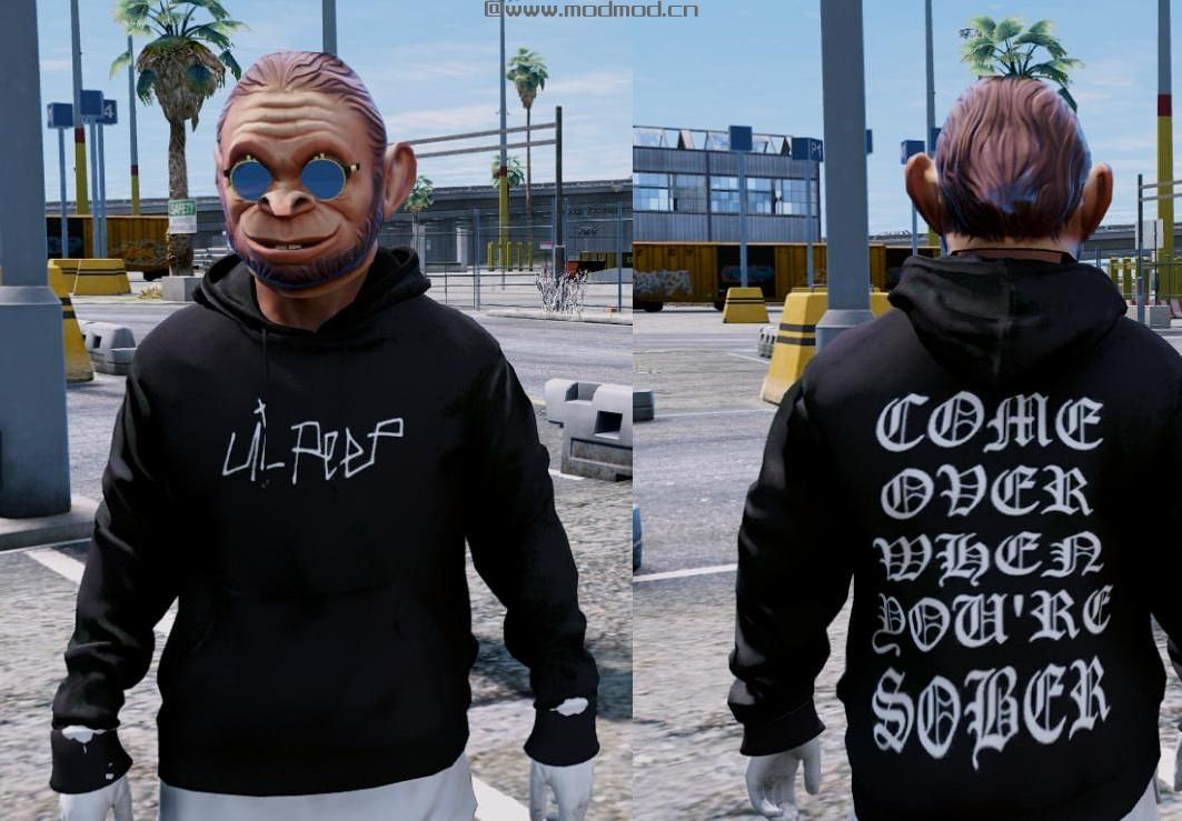 侠盗猎车手5「GTA5」Mod: Lil Peep Memorial Merch