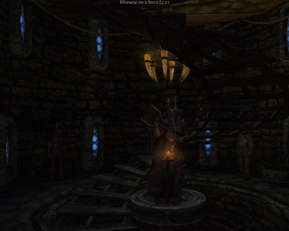 幻影岩石 - 与伴侣小捆的Solstheim灯塔家