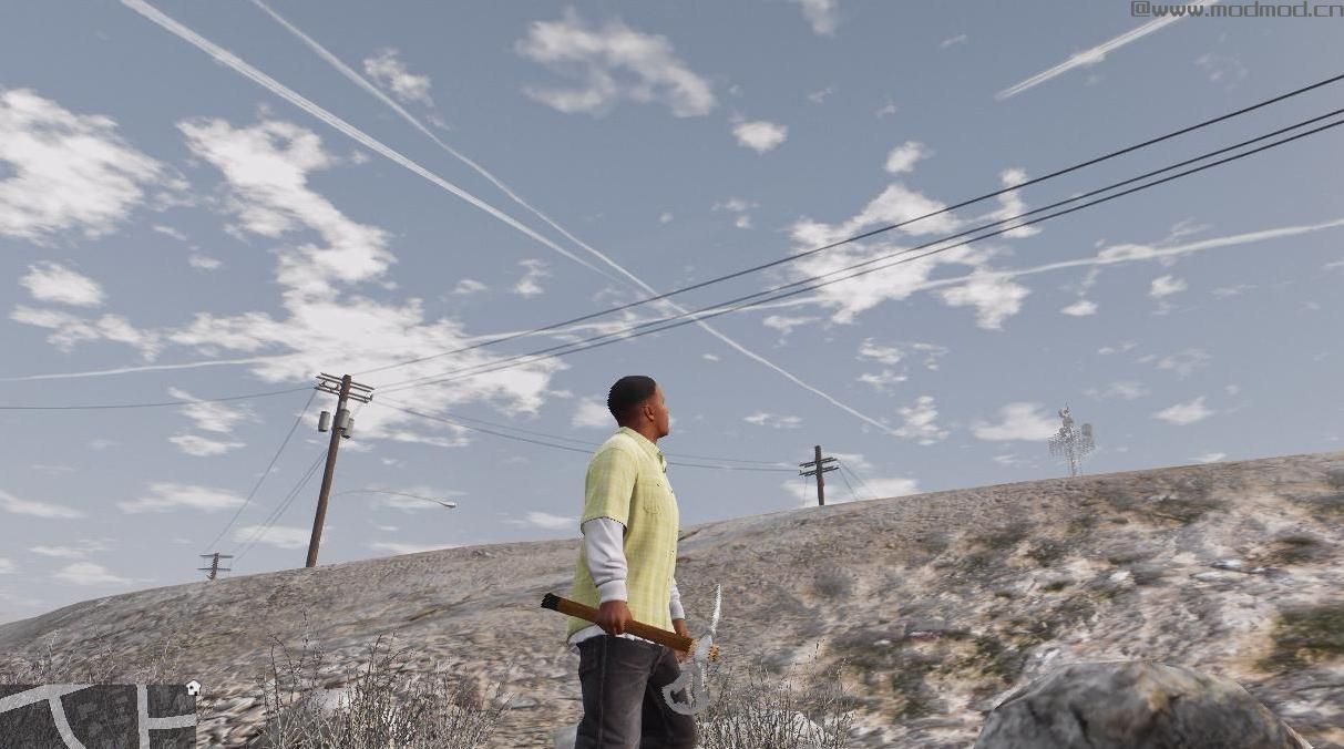 侠盗猎车手5「GTA5」Mod: 战斧16世纪为斧头