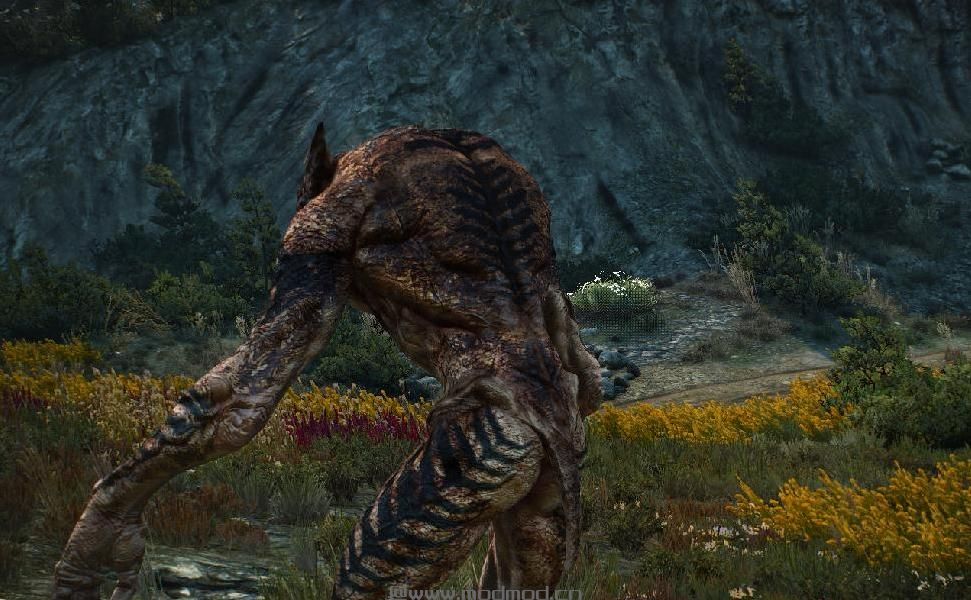 巫师3：狂猎MOD 改变模型，E3 2014狼人