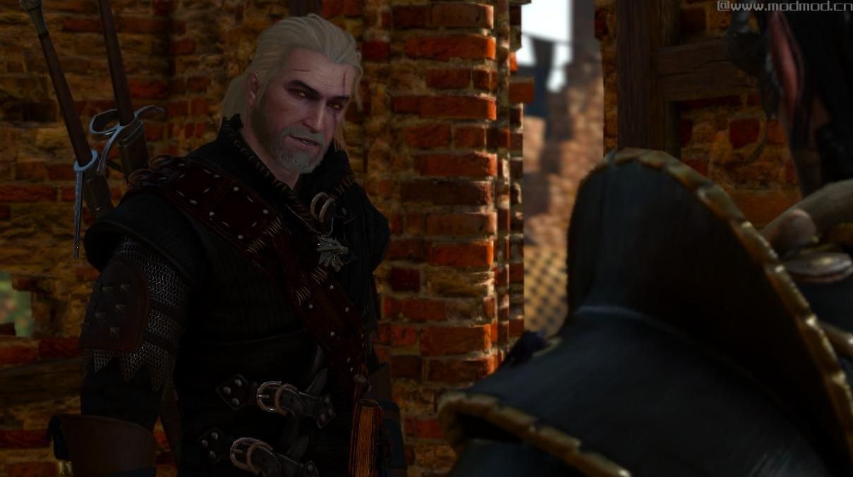 巫师3：狂猎MOD Nvidia发型胡须与Desaturated发型的最佳搭配