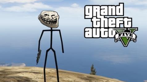 侠盗猎车手5「GTA5」Mod: 巨魔的脸