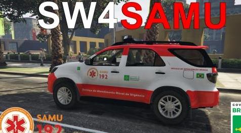侠盗猎车手5「GTA5」Mod: 紧急车辆 -  SW4 SAMU（BRASIL）