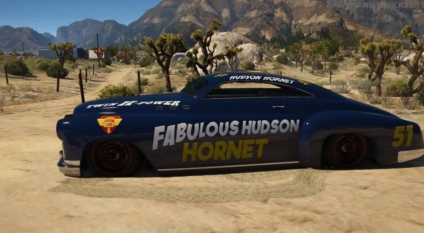 侠盗猎车手5「GTA5」Mod: 爱马仕的美妙哈德逊大黄蜂Paintjob