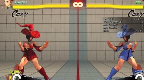 终极街霸4MOD Cammy cosplaying I-No