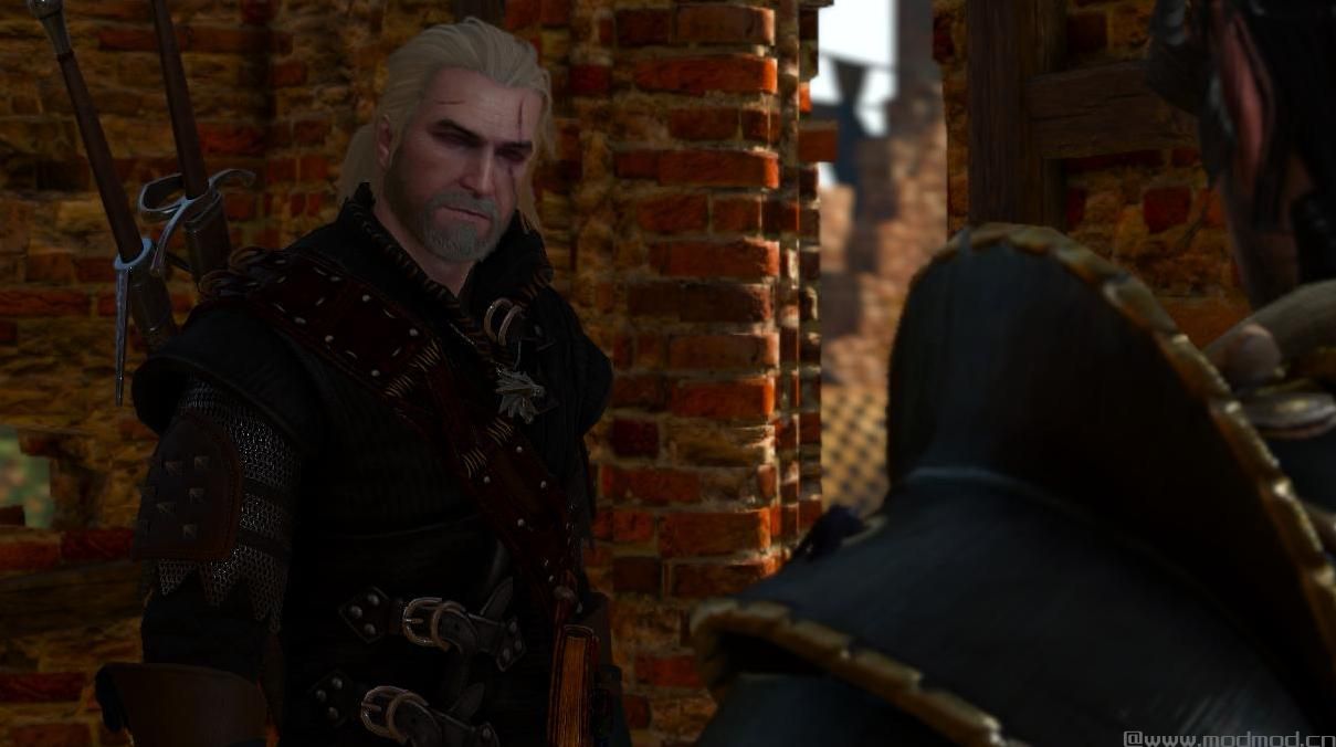 巫师3：狂猎MOD Nvidia发型胡须与Desaturated发型的最佳搭配